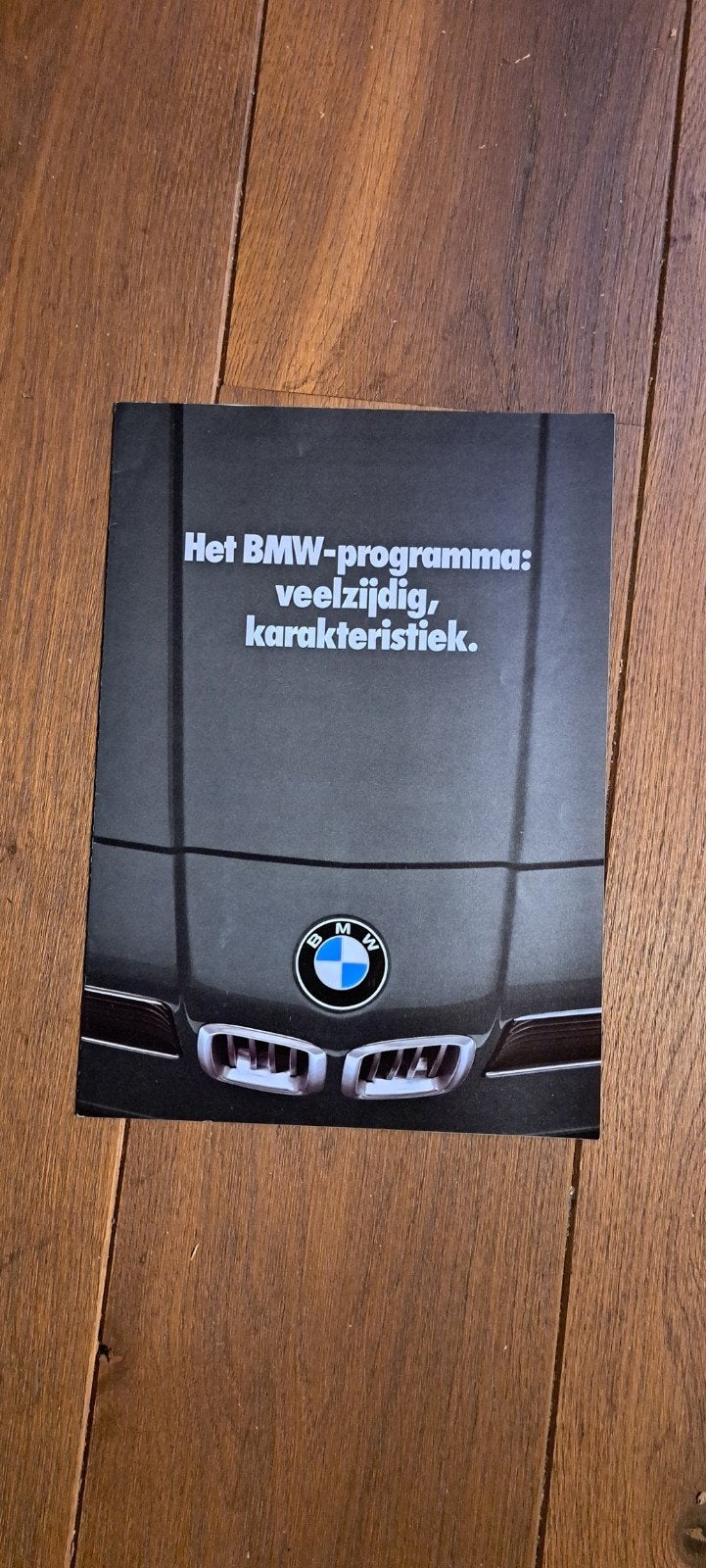 bmw algemene brochure 79 80, Ophalen of Verzenden, Zo goed als nieuw, BMW