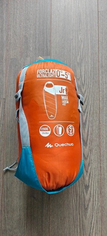 Quechua Forclaz Ultralight Slaapzak 0-5C Junior, Ophalen of Verzenden, Zo goed als nieuw