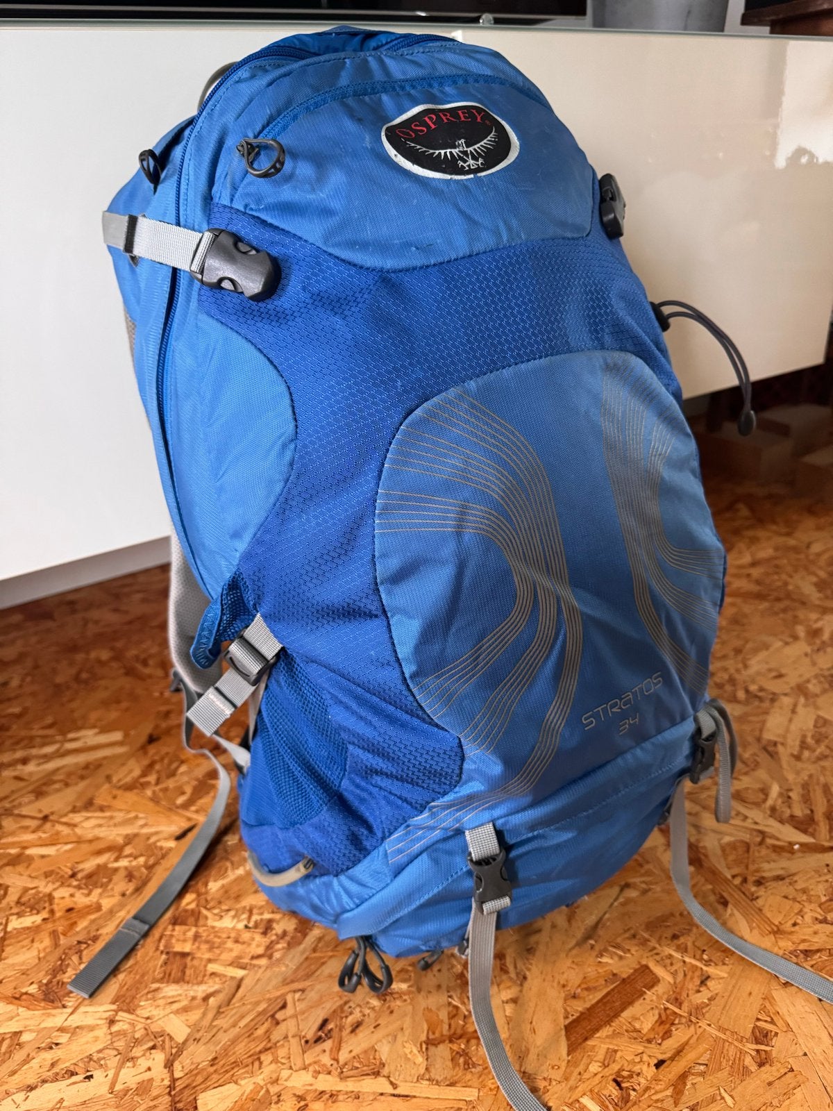 Osprey Stratos 34 backpack, Ophalen, Gebruikt, Rugzak