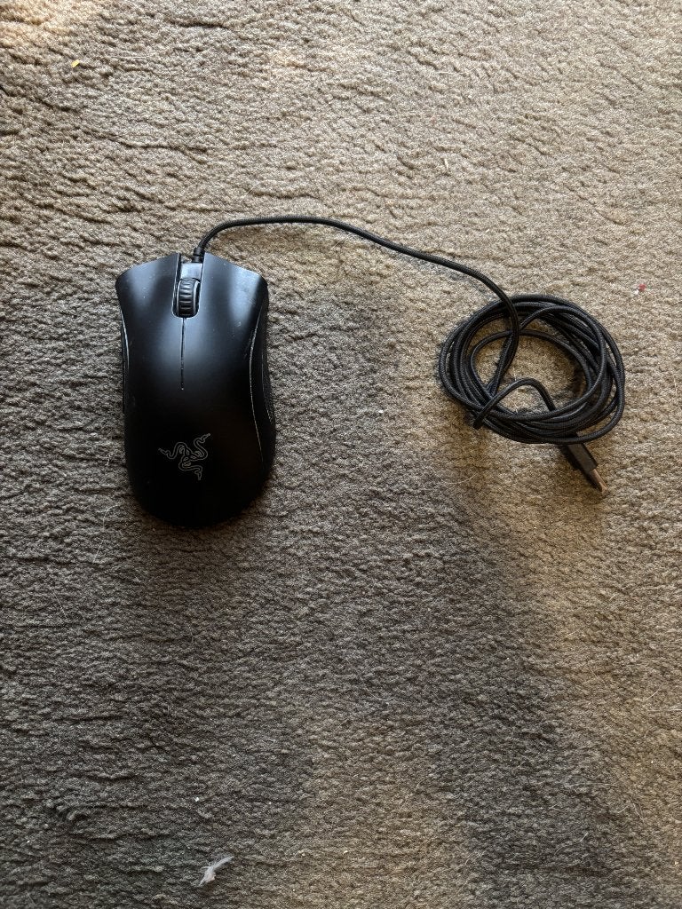 Razer Deathadder essential, Muis, Gebruikt, Ophalen of Verzenden, Razer DeathAdder Essential
