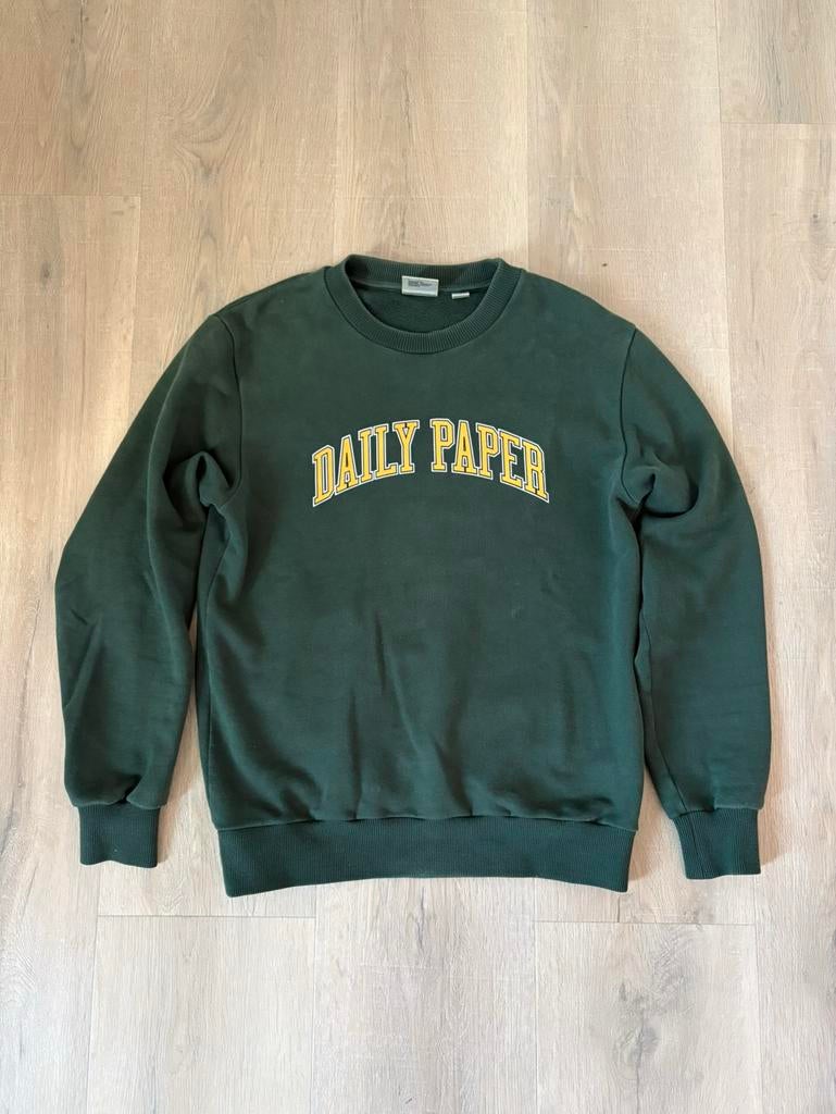 Daily paper sweater, Ophalen of Verzenden, Zo goed als nieuw, Maat 46 (S) of kleiner, Groen