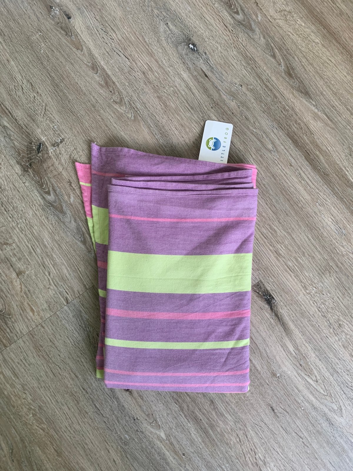 Nieuwe draagdoek little frog alexandrite 3,6 m maat 4, Ophalen of Verzenden, Nieuw, Buik, Rug of Zij, Draagdoek