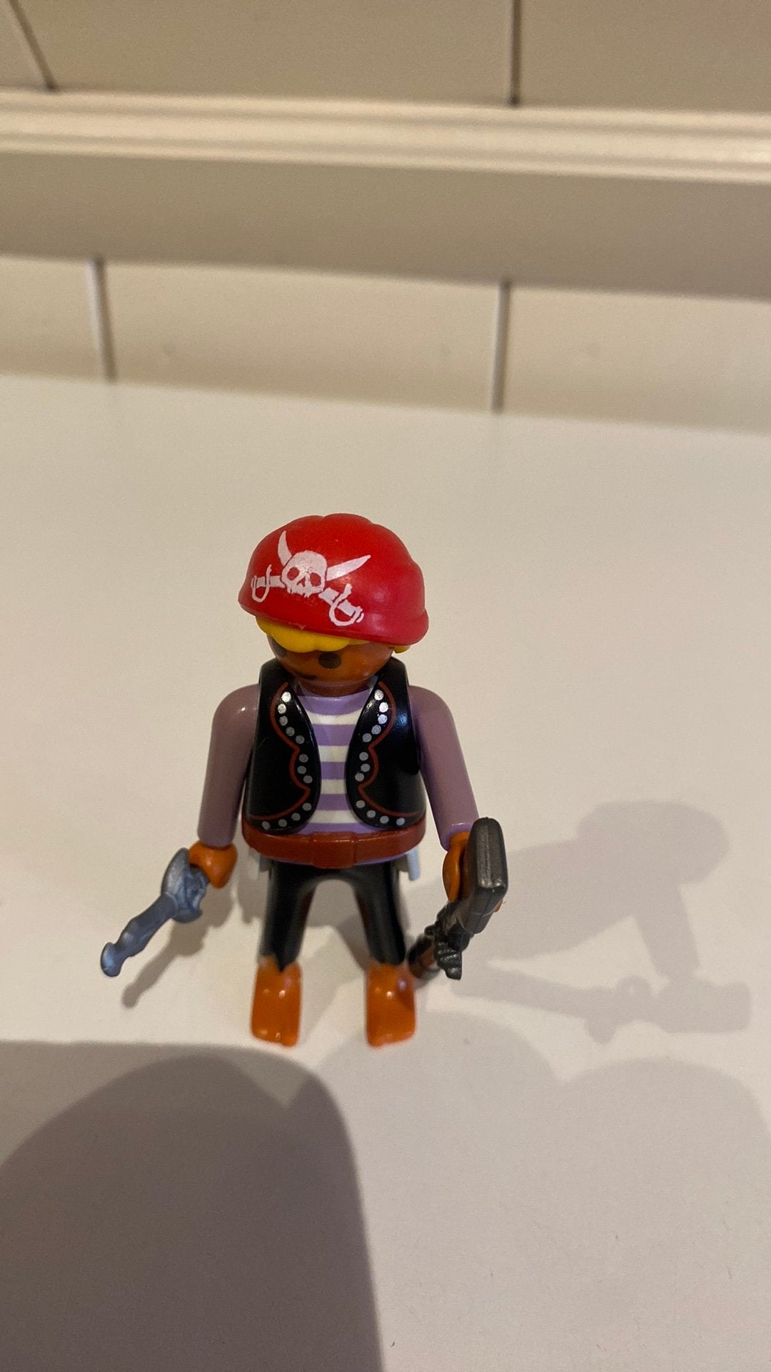 Playmobil piraat van nummer 5819, Kinderen en Baby's, Speelgoed | Playmobil, Pirates, Gebruikt, Losse onderdelen, Ophalen of Verzenden