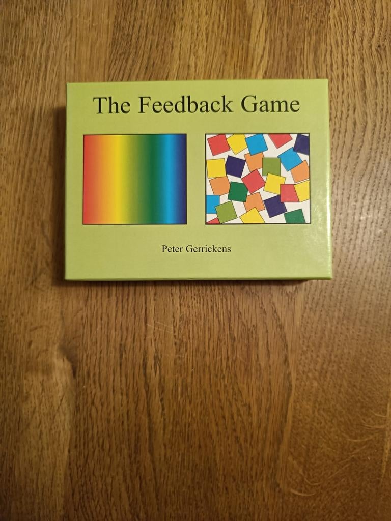 The Feedback Game, Ophalen of Verzenden, Zo goed als nieuw, Peter Gerrickens