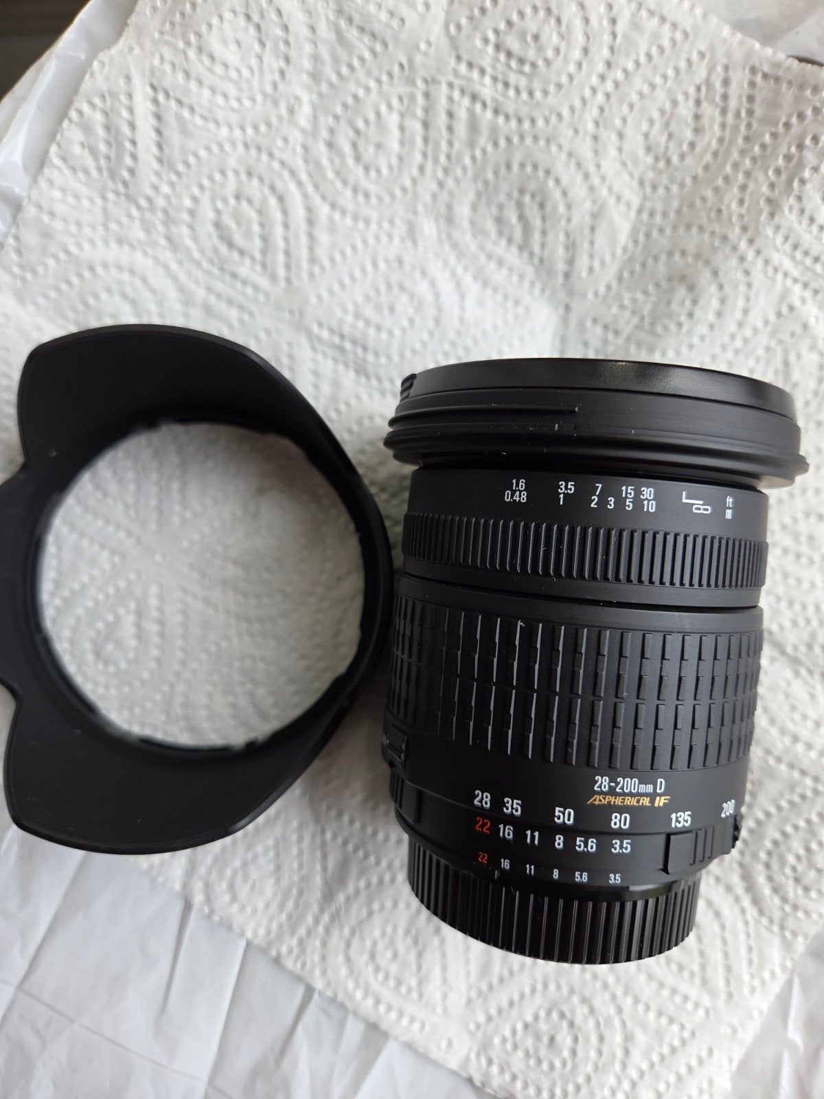 Sigma Zoom 28-200mm F3.5-5.6 Hyperzoom Macro lens voor nikon, Sigma, Macrofunctie, Nieuw, Overige vattingen