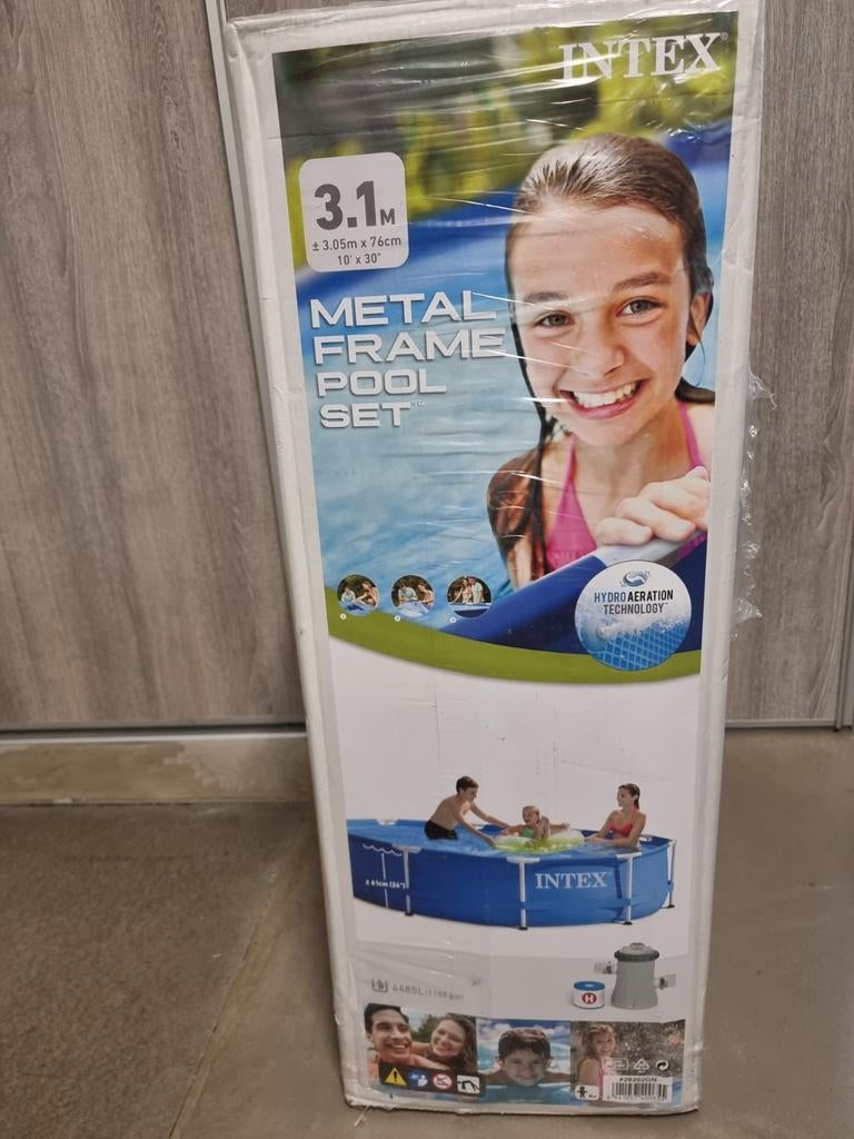 Intex Metal Frame Zwembad Set - 3.05m x 76cm, Ophalen, Nieuw