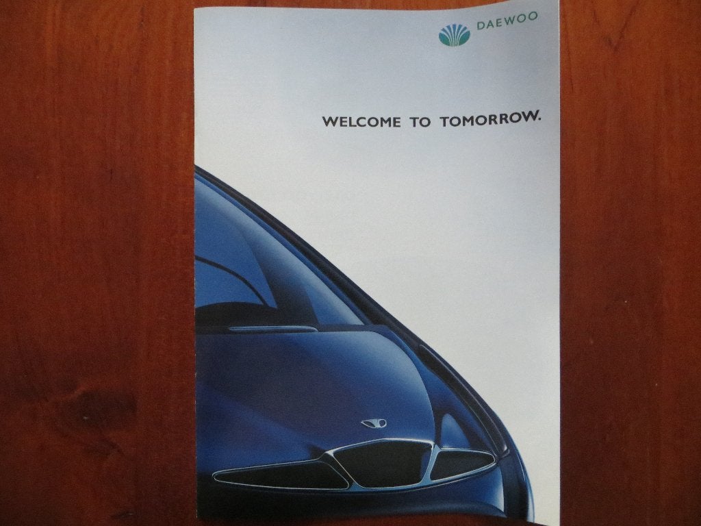 Daewoo Welcome to tomorrow: No. 2 en Cabrio (concept cars), Ophalen of Verzenden, Nieuw, Overige merken