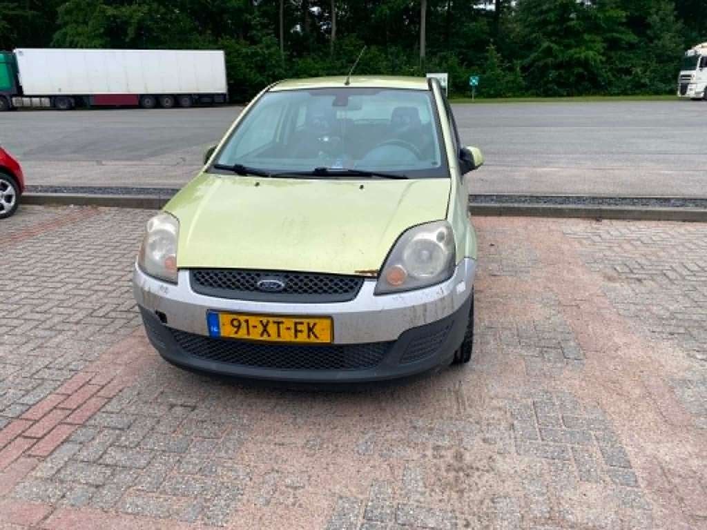 Ford Fiësta 1.3 8V 3DR 2007 Groen, Auto's, 1299 cc, 4 cilinders, Overige bekleding, Origineel Nederlands