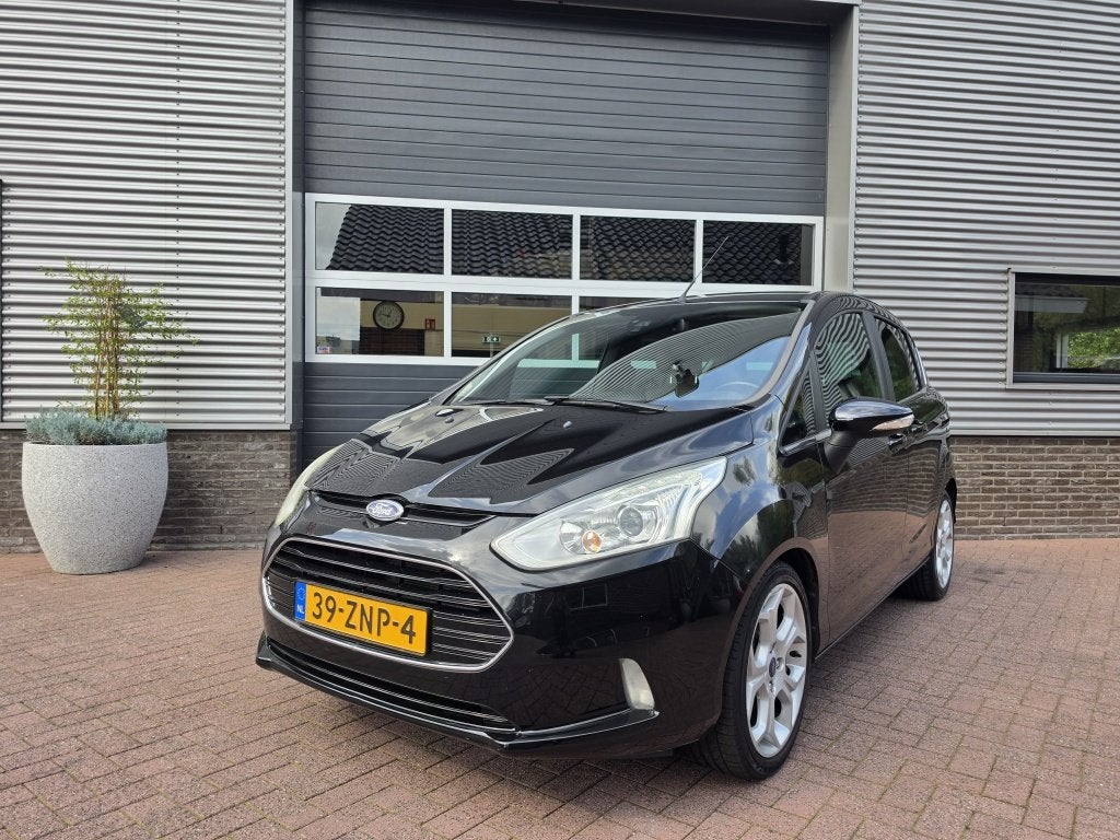 Ford B-Max | NL Auto | Dealer onderhoude 1.6 TI-VCT Titanium, Auto's, Gebruikt, 4 cilinders, B-Max, Leder en Stof