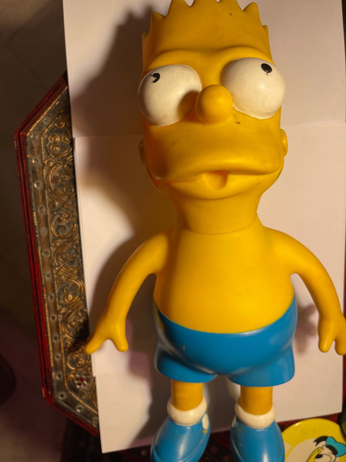 Vintage Bart Simpson Figuur 1990 - The Simpsons, Kinderen en Baby's, Speelgoed | Actiefiguren, Verzenden, Gebruikt