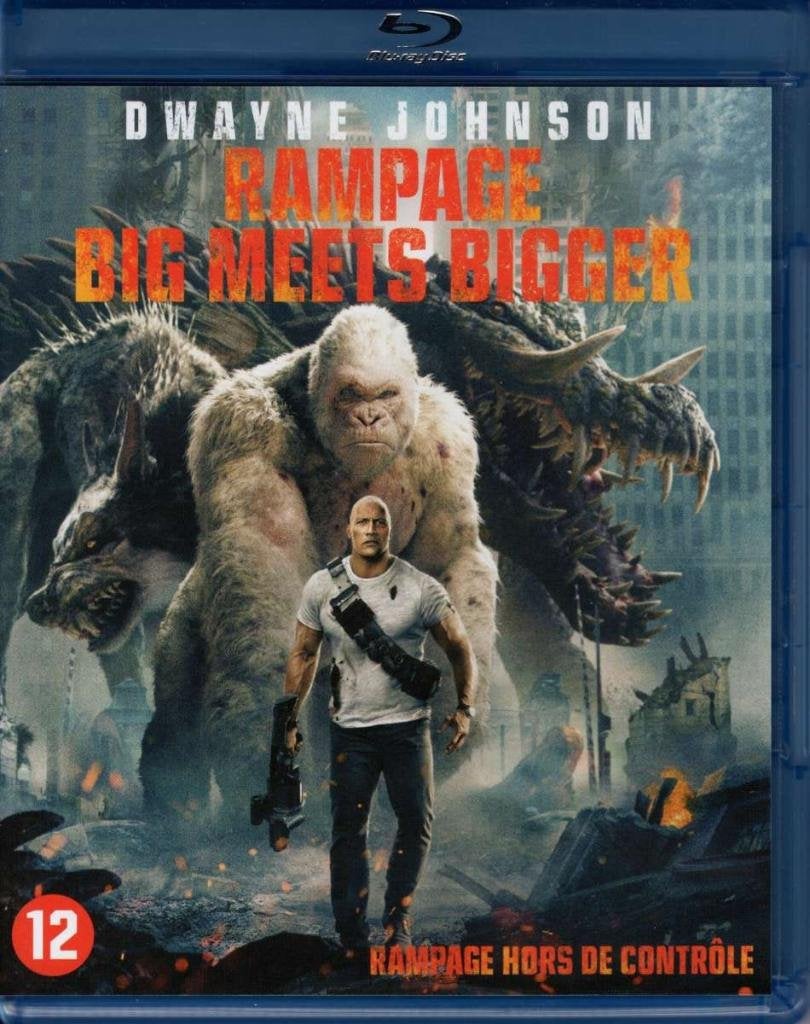 Rampage Big Meets Bigger (2018, Dwayne Johnson) - NL, Engels, Verzenden, Info@warnerbros.com, Zo goed als nieuw