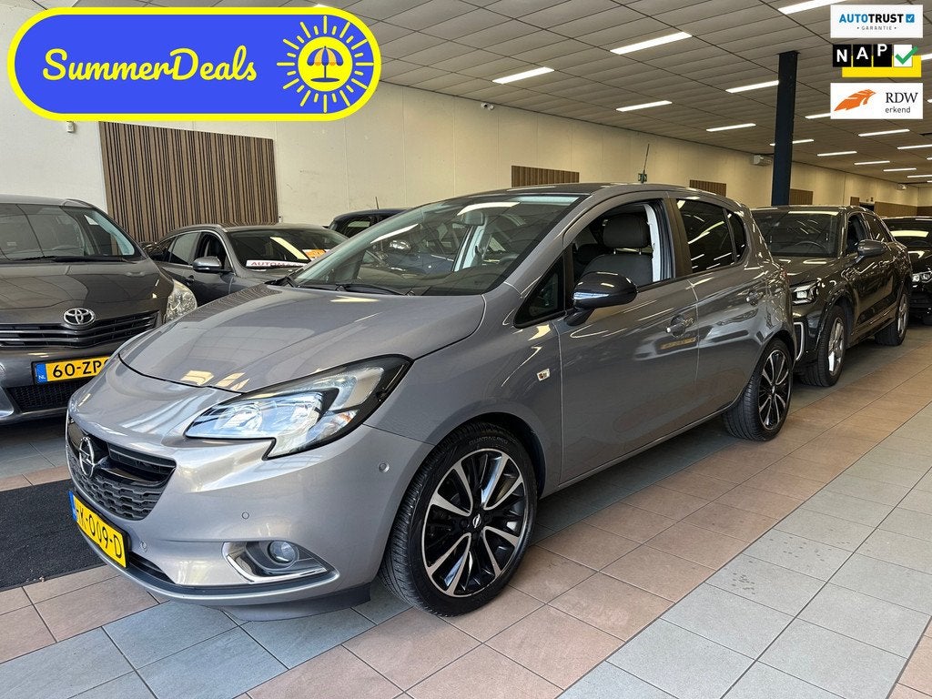 Opel Corsa 1.0 Turbo Color Edition, Auto's, Voorwielaandrijving, Gebruikt, Euro 6, Bruin