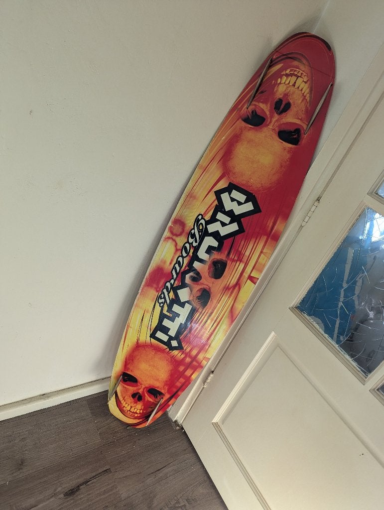Origineel brunotti kiteboard Jinne Sietsma, Watersport en Boten, Ophalen, Gebruikt, Kiteboard, 6 m²