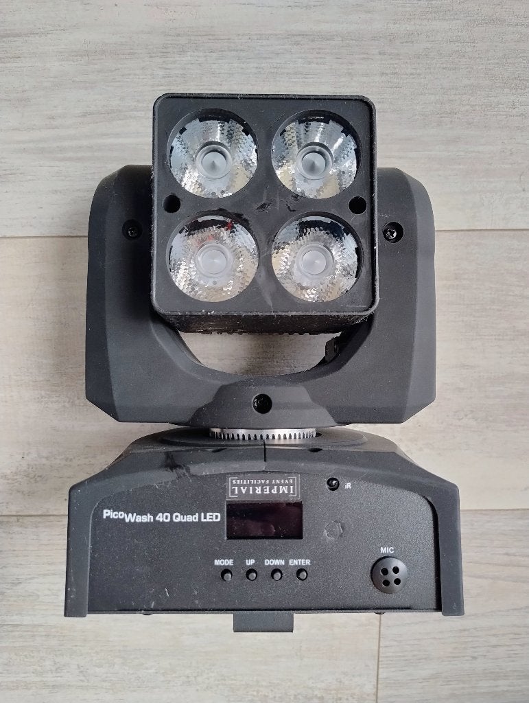 11x Fun generation Pico Wash 4x10watt rgbw, Ophalen, Gebruikt, Licht