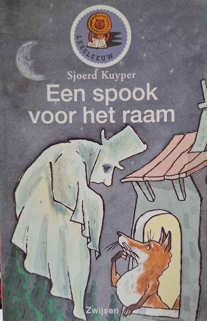 AVI 2 Groep 3 Leesleeuw: Een spook voor het raam (softcover), Gelezen, Fictie algemeen, Ophalen of Verzenden, Sjoerd Kuyper