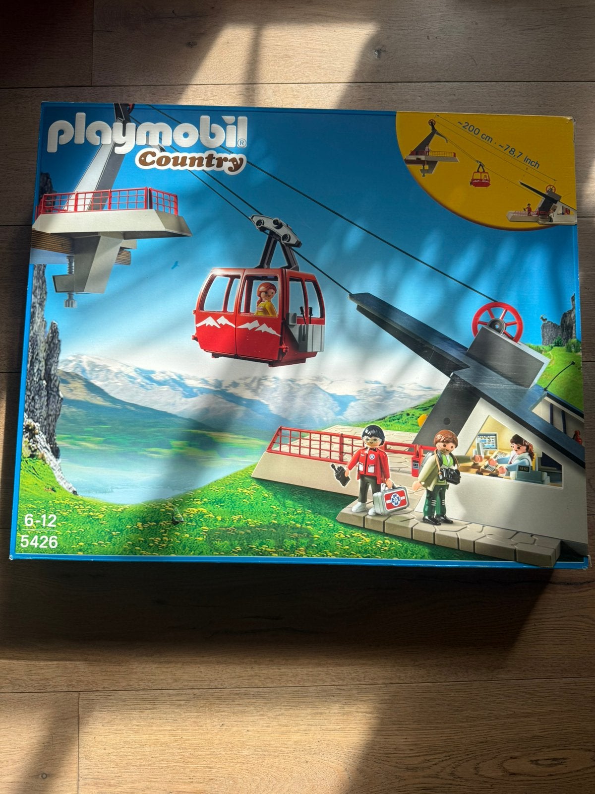 Playmobil skilift, Ophalen, Complete set, Zo goed als nieuw, Country