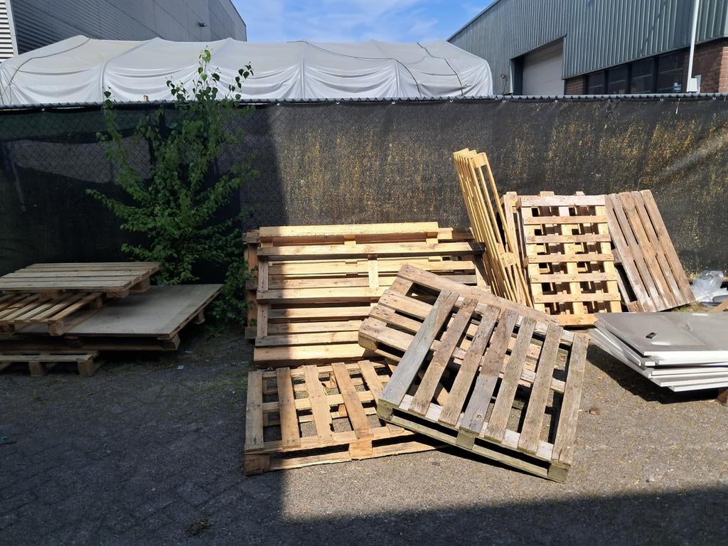 Gratis pallets, Doe-het-zelf en Verbouw, Hout en Planken, Ophalen, Overige houtsoorten, Minder dan 200 cm, Pallet