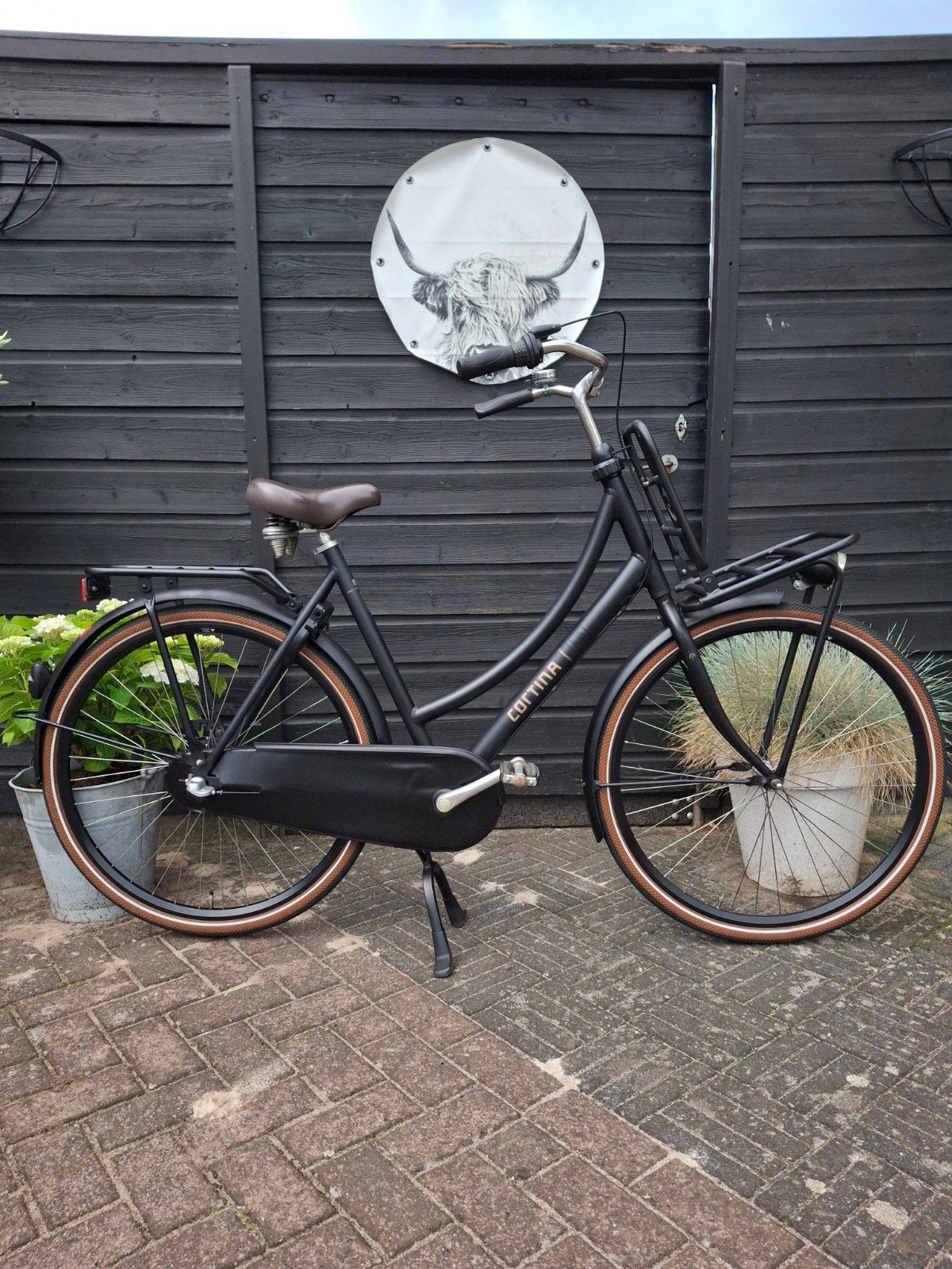 Cortina U4 Transport damesfiets meisjesfiets 28 inch 57cm 3v, Fietsen en Brommers, Fietsen | Meisjes, Ophalen, Zo goed als nieuw