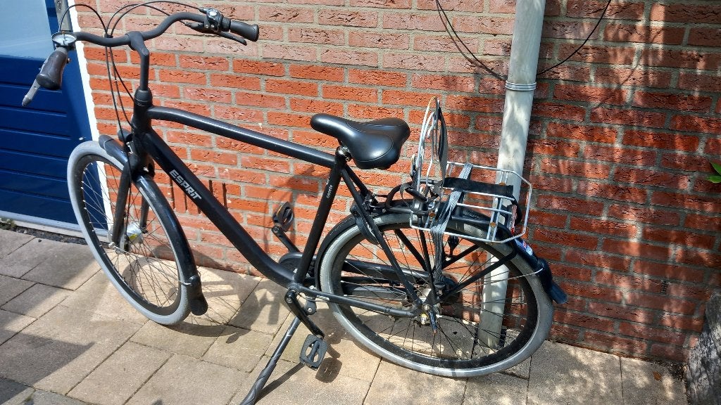 Fiets heren, Ophalen, Gebruikt, 57 tot 61 cm, Schijfrem