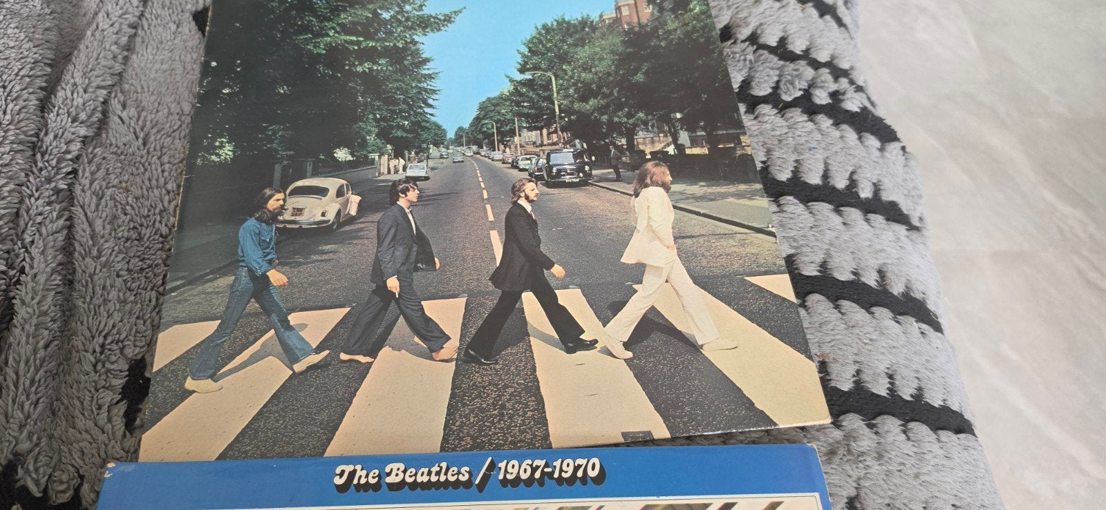 2 LP's van The Beatles: Abbey Road & 1967-1970, Cd's en Dvd's, Vinyl | Pop, Ophalen of Verzenden
