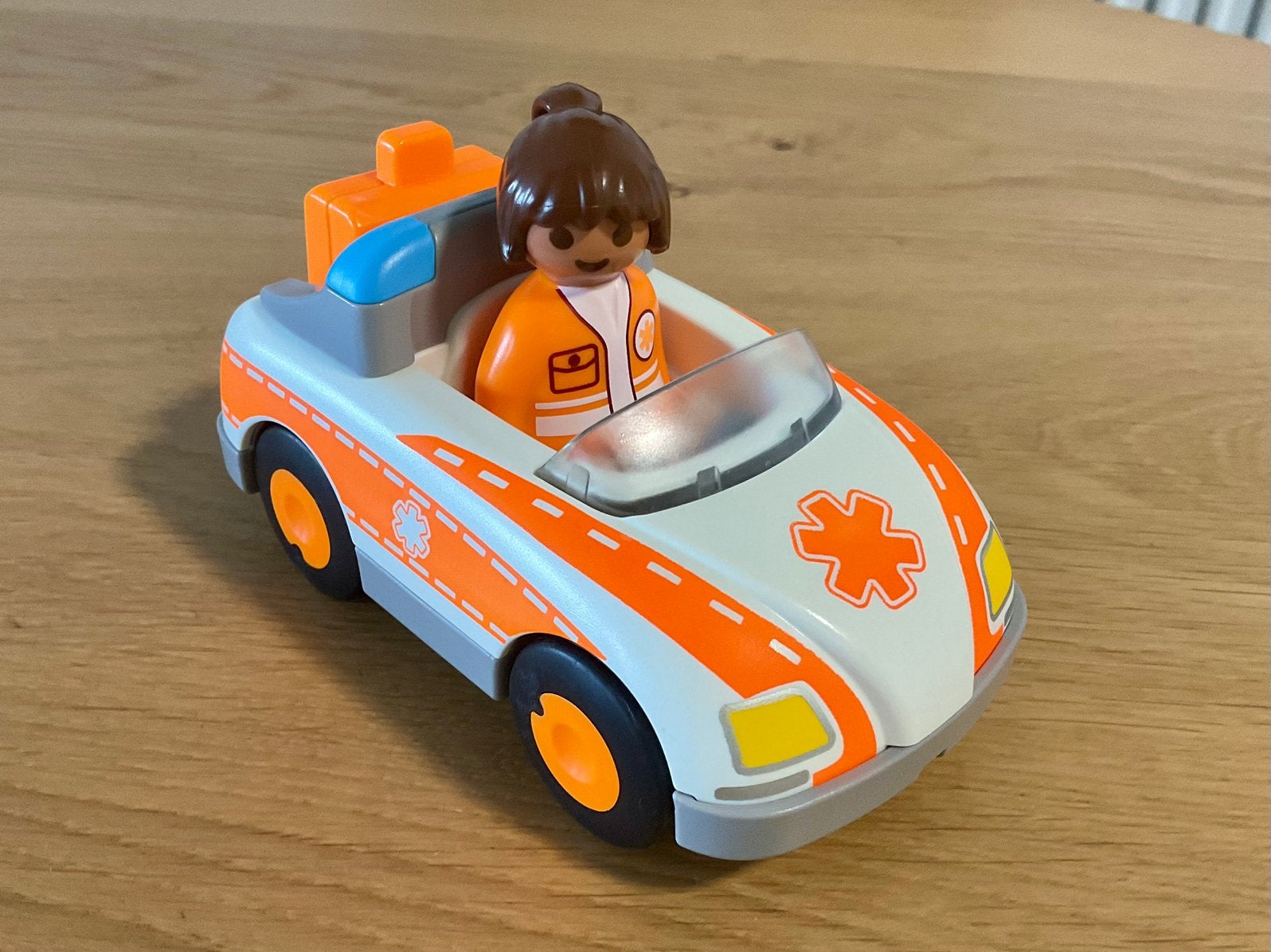 Playmobil 123 : Eerste Hulp auto, Ophalen, Zo goed als nieuw