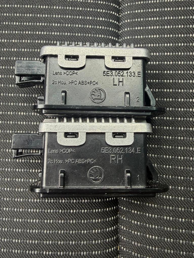 Skoda LED Instapverlichting Deur Logo Projector (Set), Auto-onderdelen, Verlichting, Ophalen of Verzenden, Gebruikt, Skoda