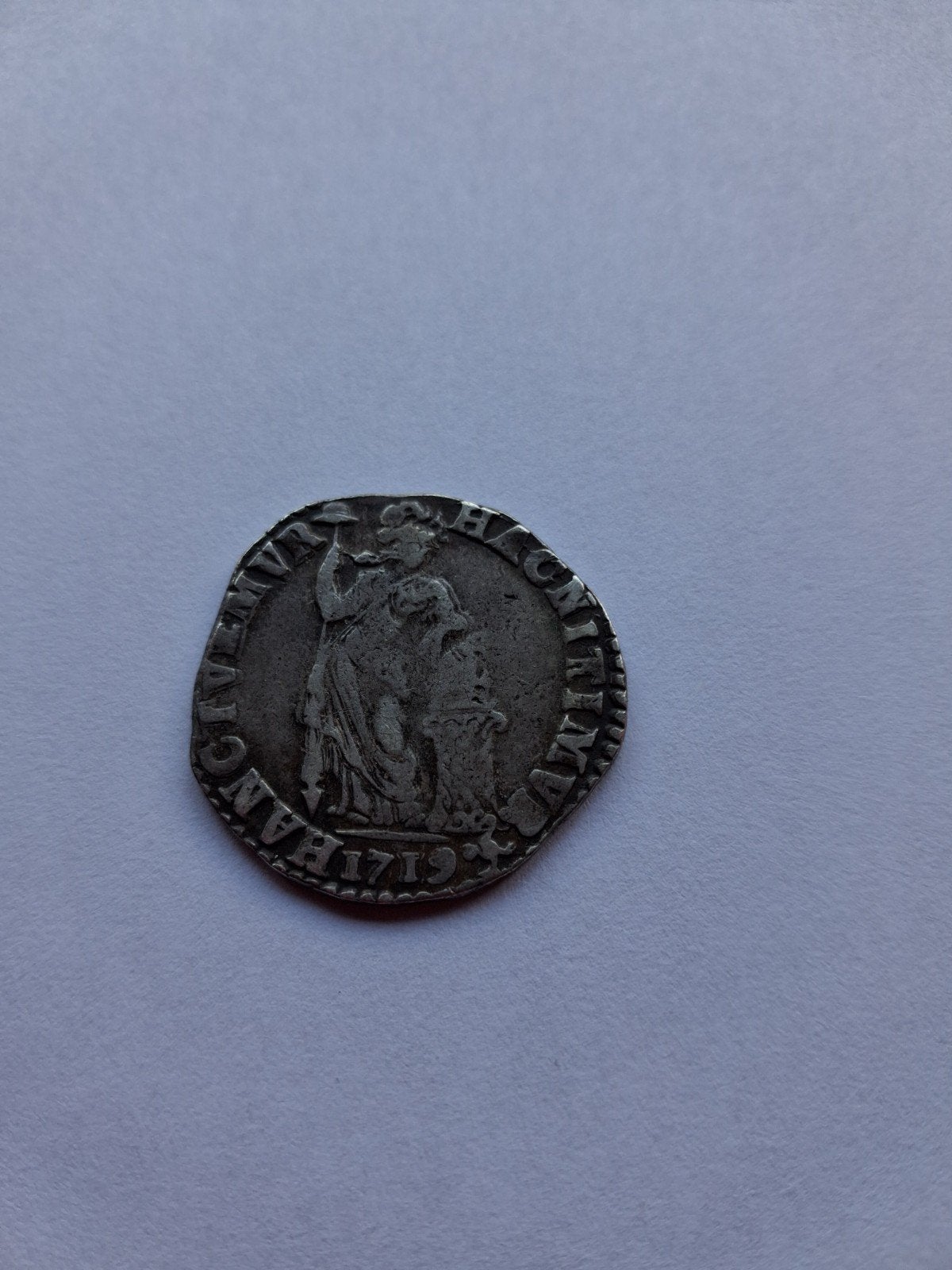 Zilveren VOC Duit 1719 - Zeeland, Vóór koninkrijk, Zilver, Losse munt, Overige waardes
