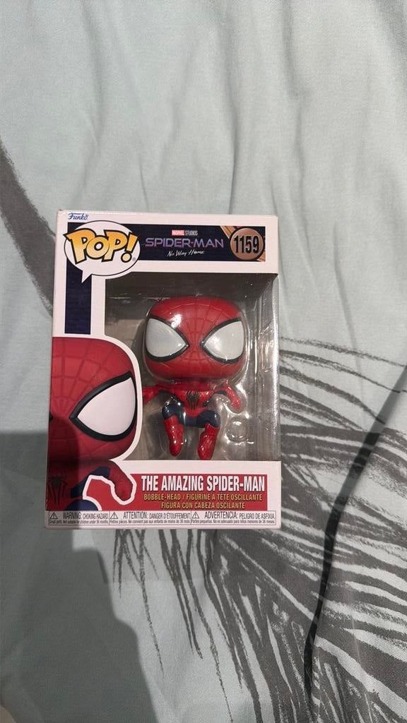 Funko pop the amazing spiderman, Verzenden, Zo goed als nieuw
