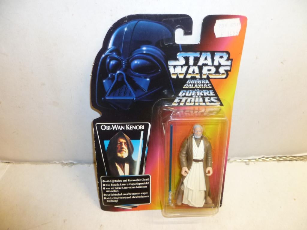 Star Wars Obi Wan Kenobi figuurtje 9cm met lichsabel Kenner, Ophalen of Verzenden, Nieuw, Actiefiguurtje