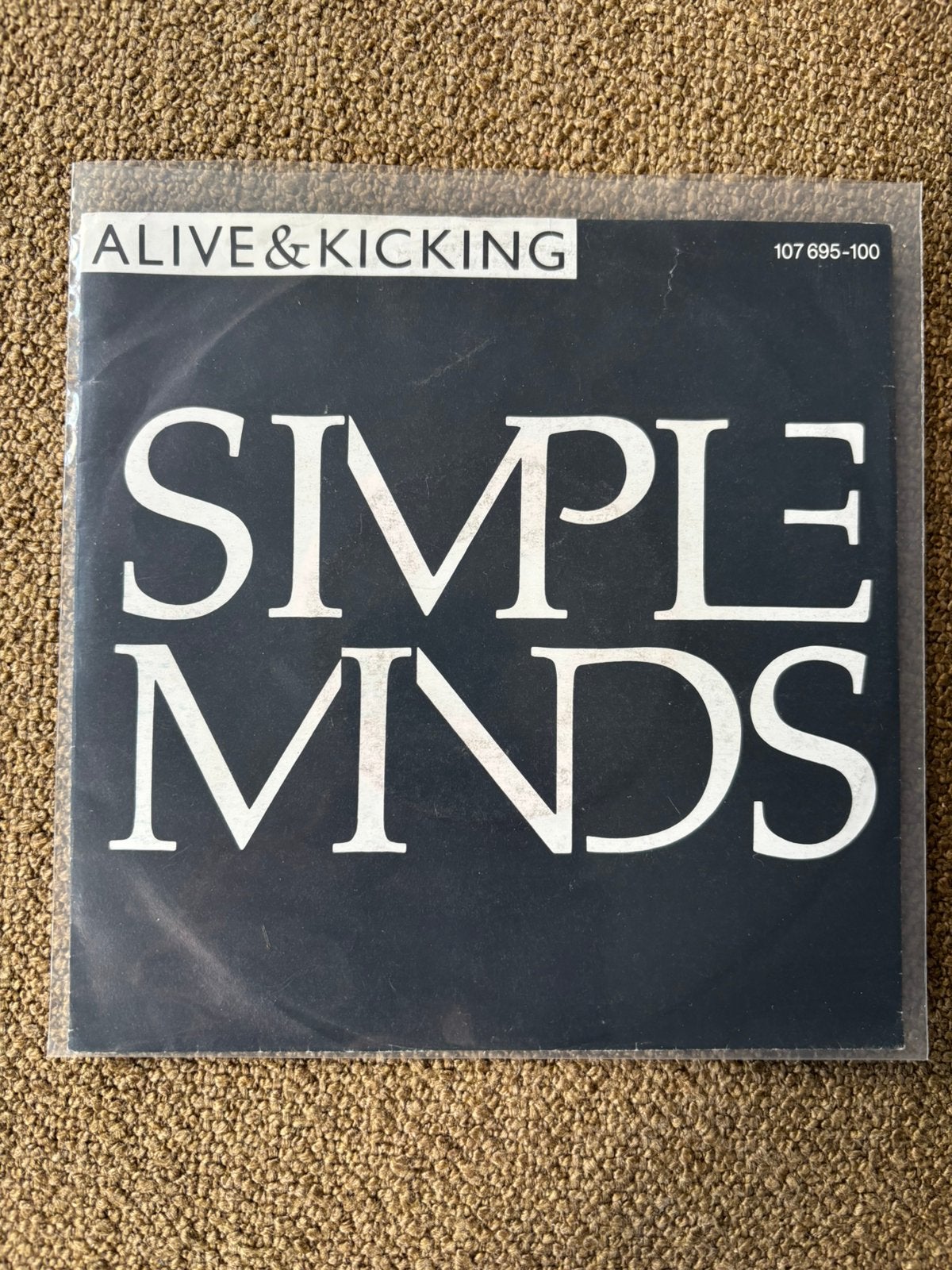 Simple Minds - Alive & Kicking, Cd's en Dvd's, Vinyl Singles, Ophalen of Verzenden, Gebruikt, 7 inch, Pop