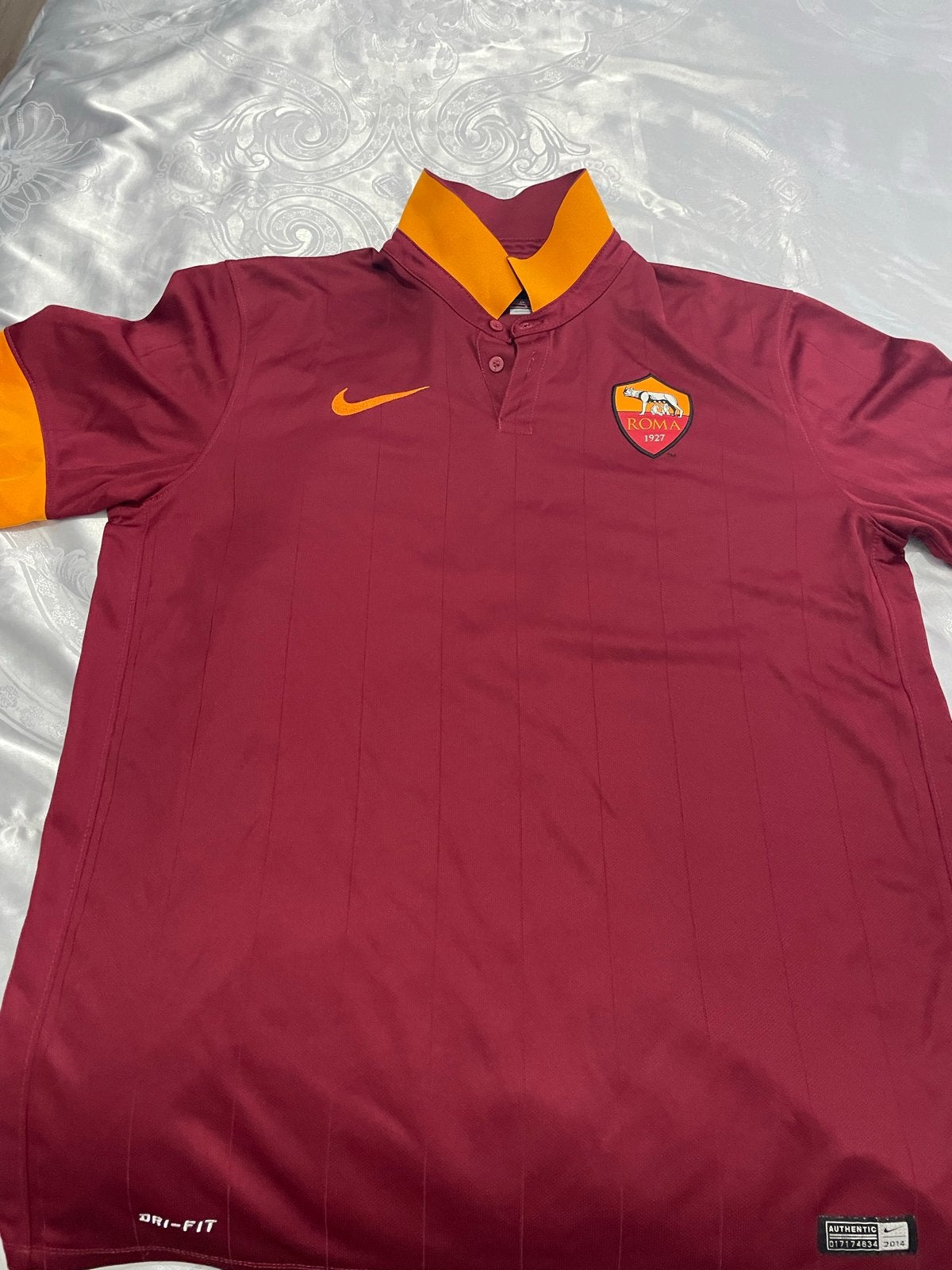 AS Roma Thuisshirt Nike Dri-Fit Maat L, Maat L, Ophalen of Verzenden, Zo goed als nieuw, Shirt