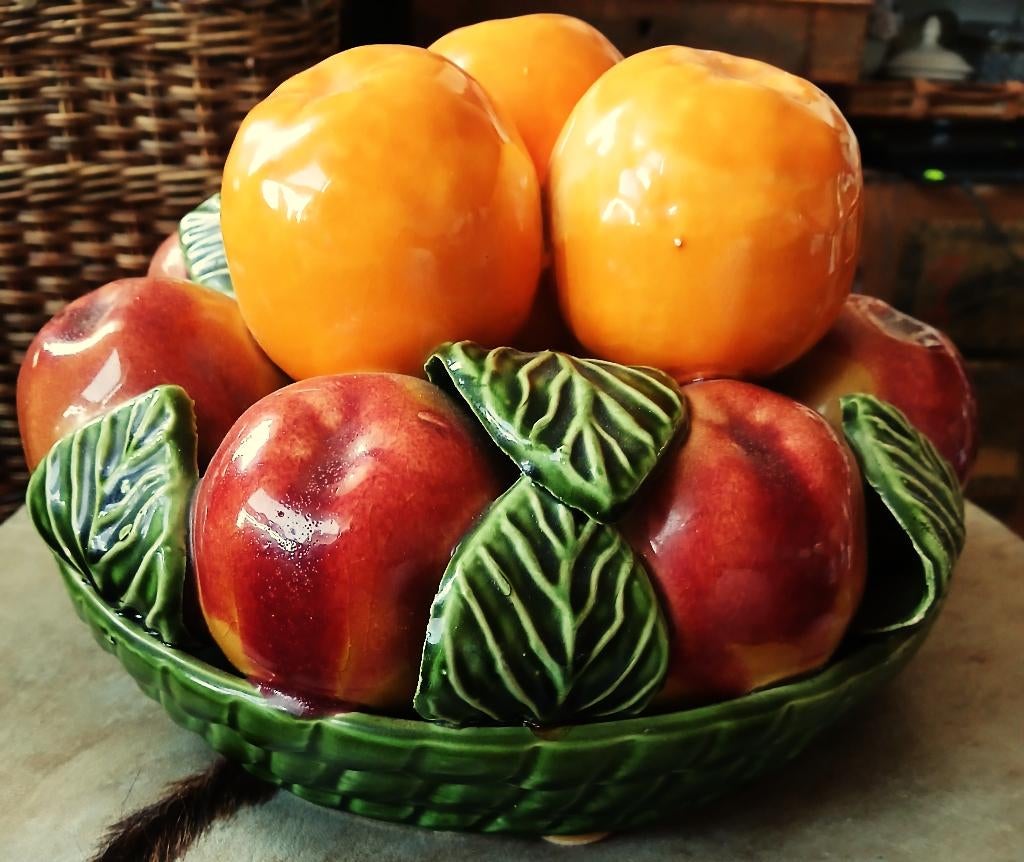 Majolica Jay Willfred bowl fruitschaal keramiek by Sadek, Ophalen of Verzenden