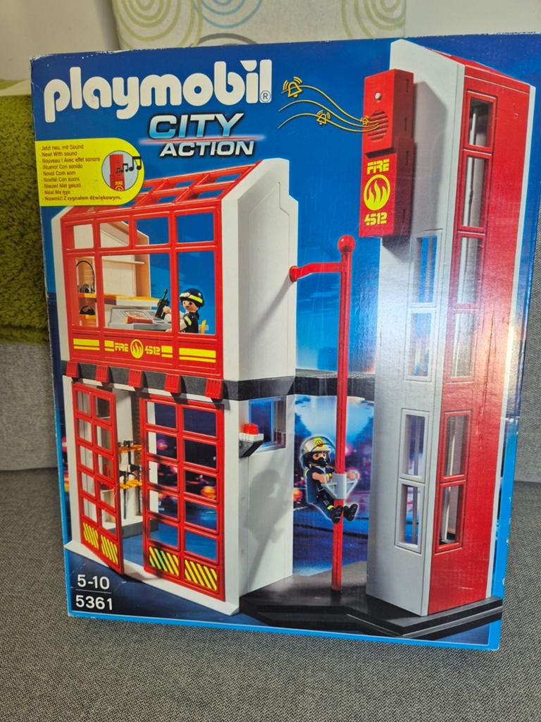 Playmobil brandweerkazerne 5361, Kinderen en Baby's, Speelgoed | Playmobil, Ophalen