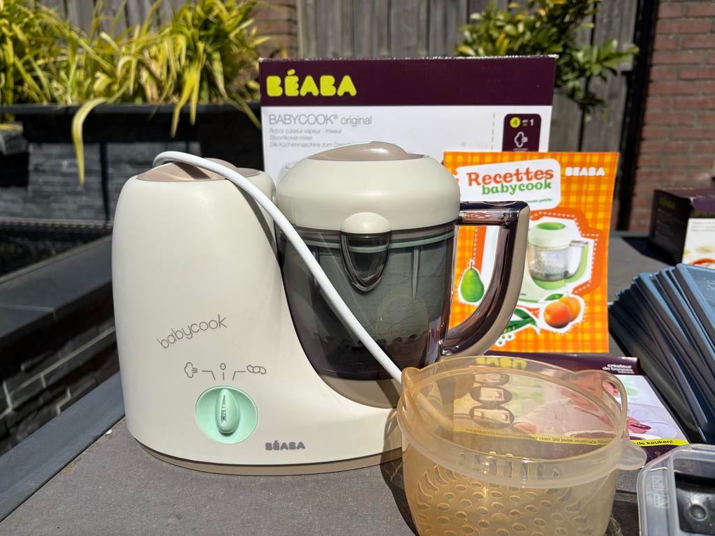 Babycook Original met diepvriesbakjes en accessoires, Kinderen en Baby's, Babyvoeding en Toebehoren, Gebruikt, Overige typen, Ophalen