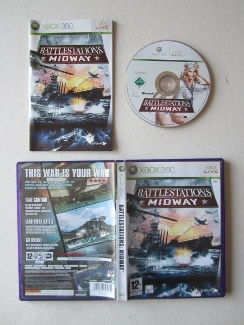 Battlestations Midway Xbox 360, Gebruikt, Vanaf 18 jaar, 1 speler, Racen en Vliegen