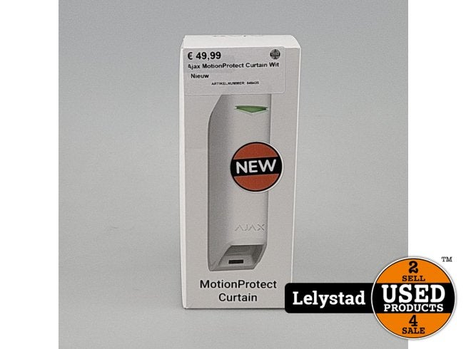 Ajax MotionProtect Curtain Wit | Nieuw, Flex Ltd., Nieuw, https://flex.com/contact-us, Nobelstraat 10, 5807 GA Oostrum LB, Limburg, Nederland