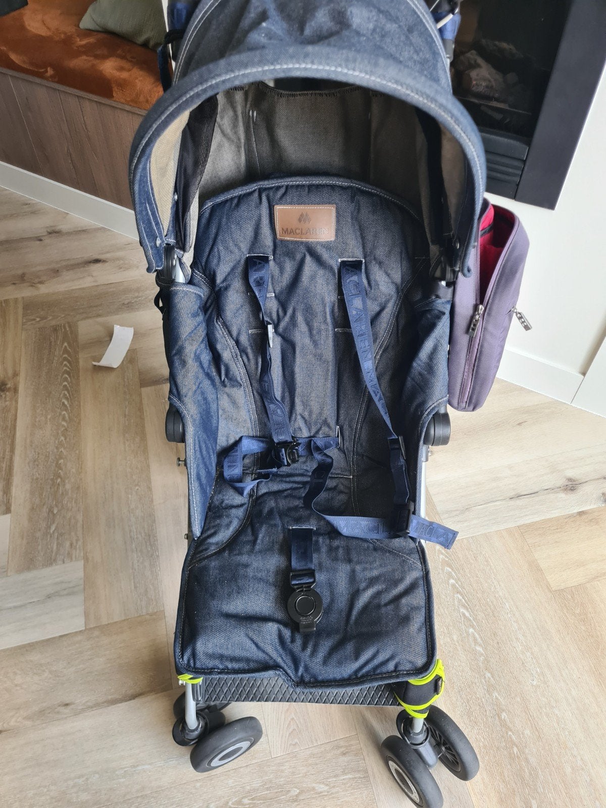 Maclaren Quest Denim in perfecte staat., Kinderen en Baby's, Buggy's, Ophalen, Maclaren