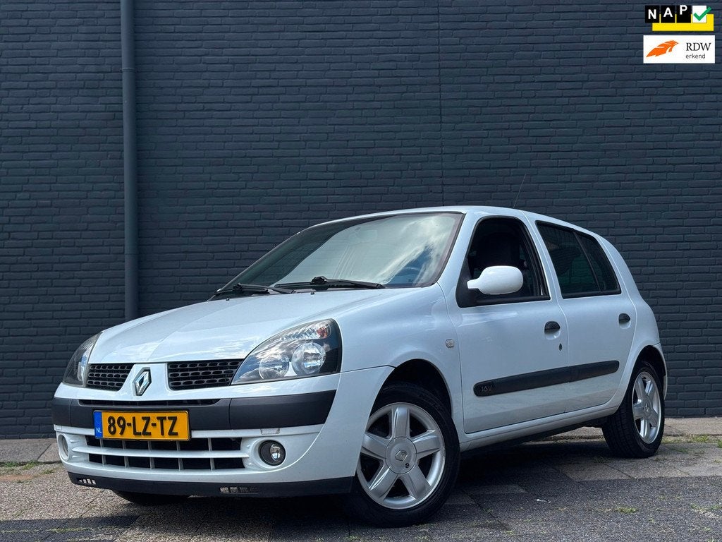 Renault Clio 1.2-16V Dynamique | 5-Deurs, Auto's, Renault, Voorwielaandrijving, Gebruikt, 31 €/maand, 4 cilinders