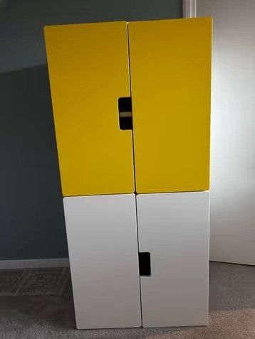 IKEA STUVA Deurtjes Geel – Nieuw Leven voor je Kast!, Ophalen, Gebruikt