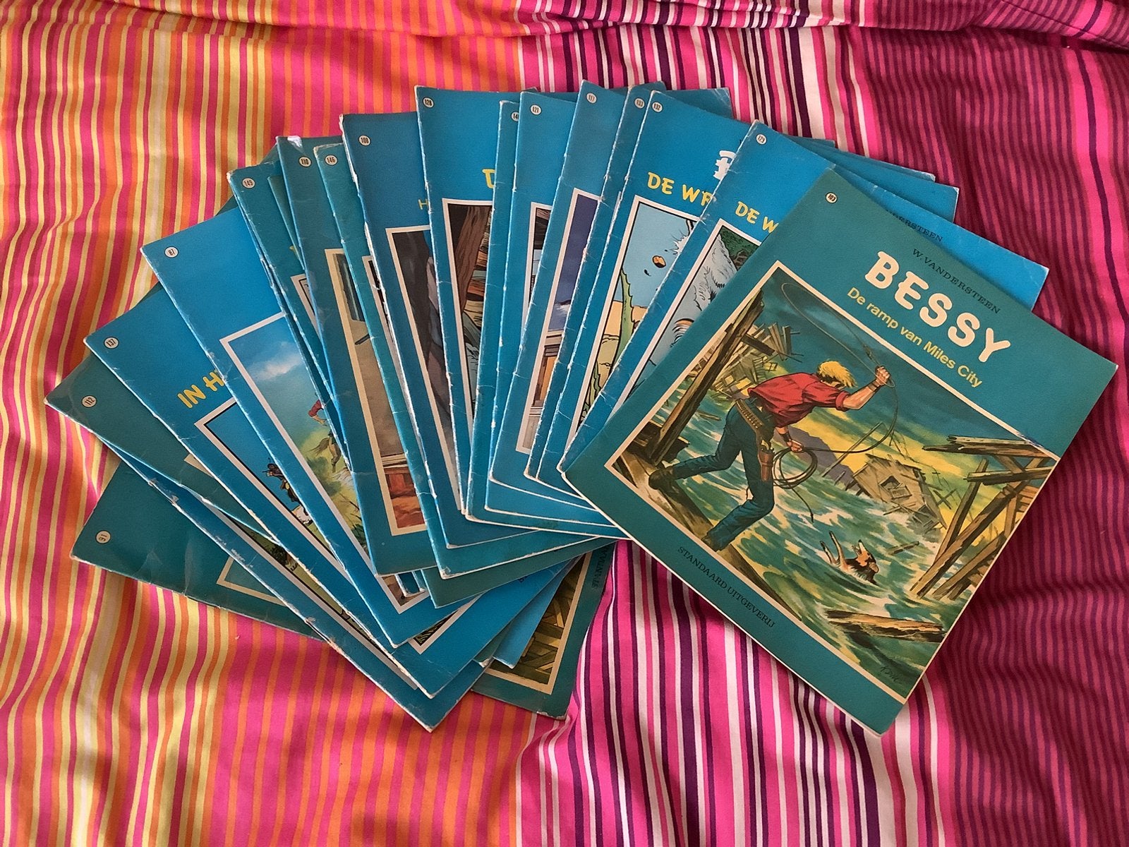 Bessy 20 stripboeken in 1 koop. W.Vandersteen, Meerdere stripboeken, Ophalen, Gelezen