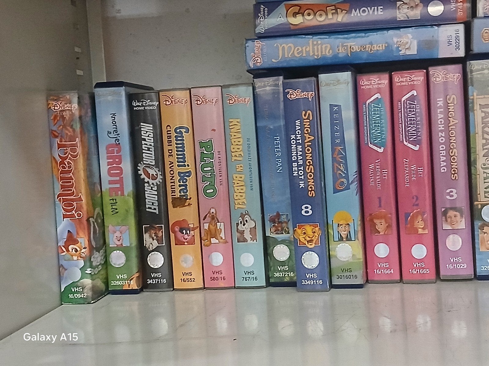 Grote collectie Disney VHS-banden - Klassieke films, Cd's en Dvd's, VHS | Film, Ophalen, Gebruikt, Alle leeftijden, Kinderfilm