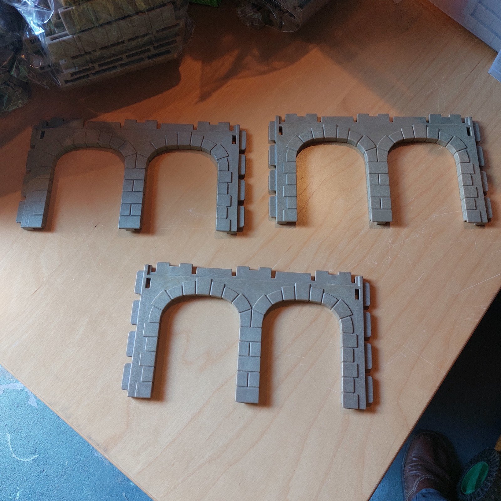 Playmobil Steck Dubbele muurdelen 3 stuks. 20 euro per stuk., Ophalen, Gebouw, Losse onderdelen, Zo goed als nieuw