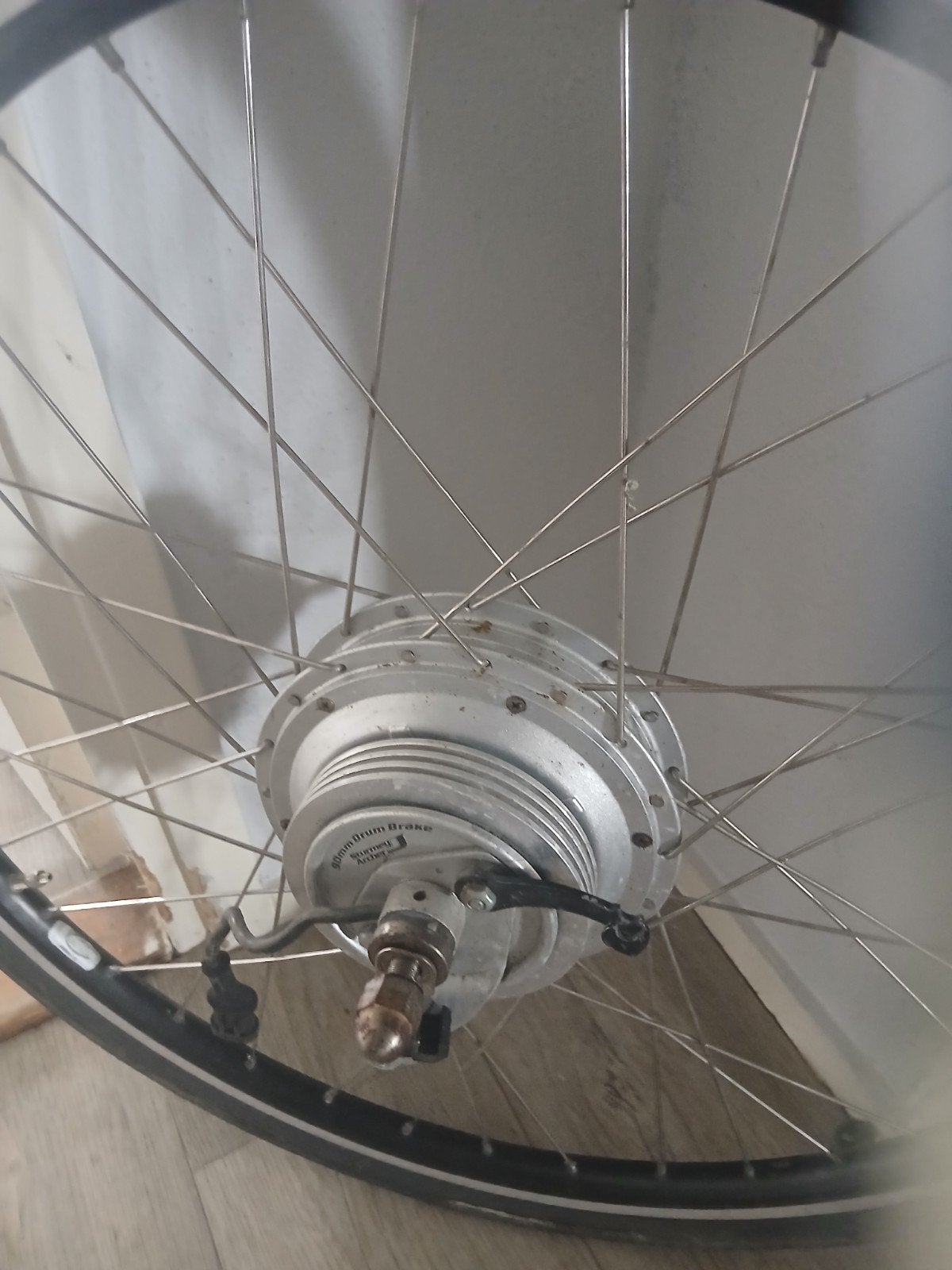 Sparta e-bike achterwiel met motor, <1000 km gebruikt, Sparta, Ophalen of Verzenden, Zo goed als nieuw, Aluminium