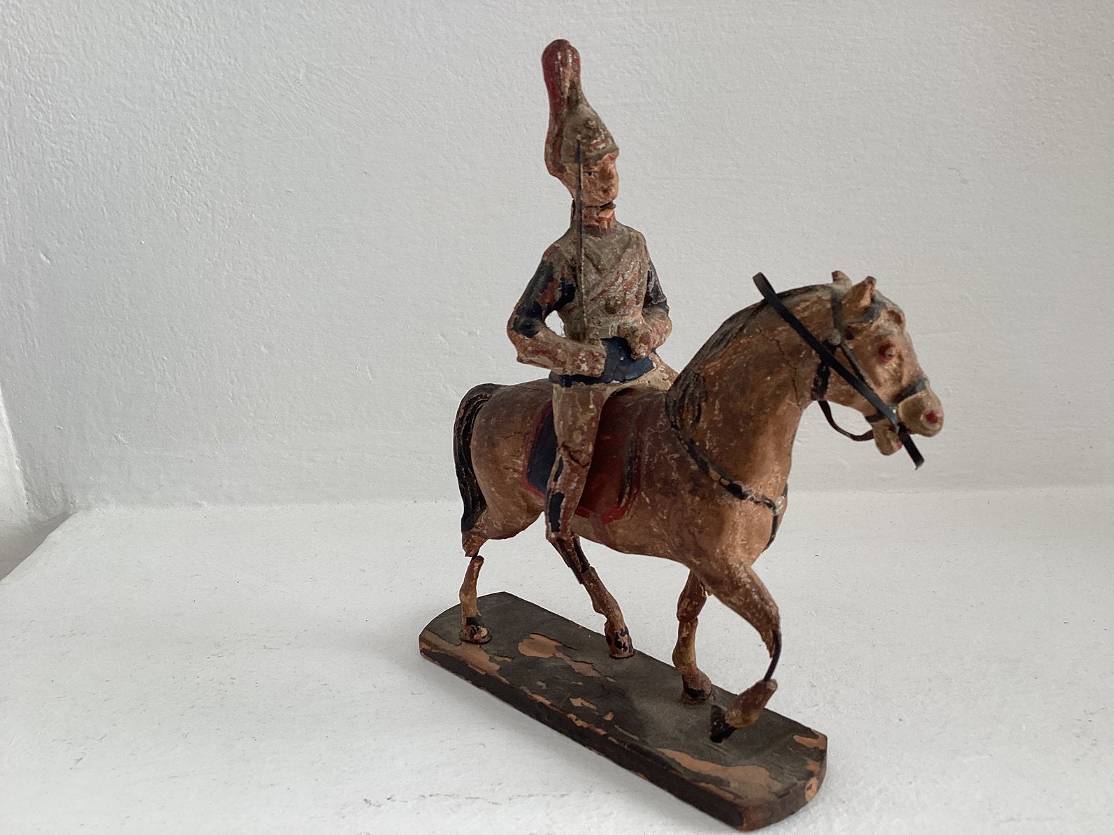 Elastolin ruiter op paard, Ophalen of Verzenden