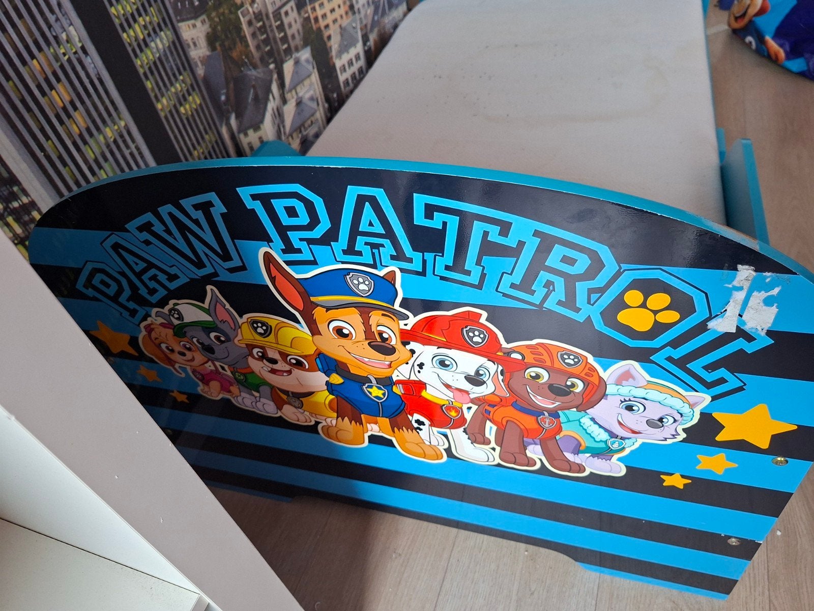 peuterbedje paw patrol, Ophalen, Gebruikt, 70 tot 85 cm, Minder dan 140 cm