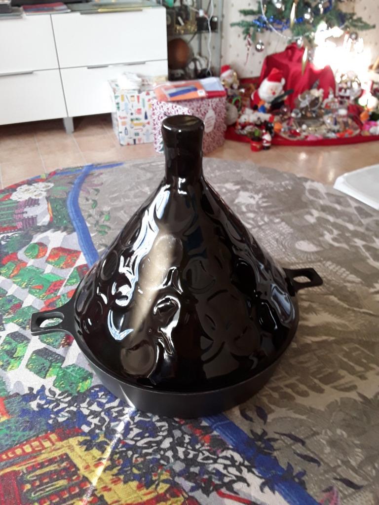 Tagine deksel kea 27 cm diameter, Ophalen of Verzenden, Gebruikt, Overige gebieden, Overige typen