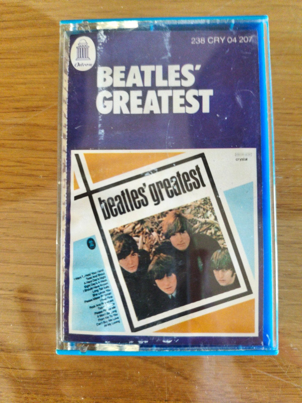 The Beatles - Greatest Hits Cassette (Blauw), Cd's en Dvd's, Cassettebandjes, Gebruikt, 1 bandje, Ophalen of Verzenden, Origineel