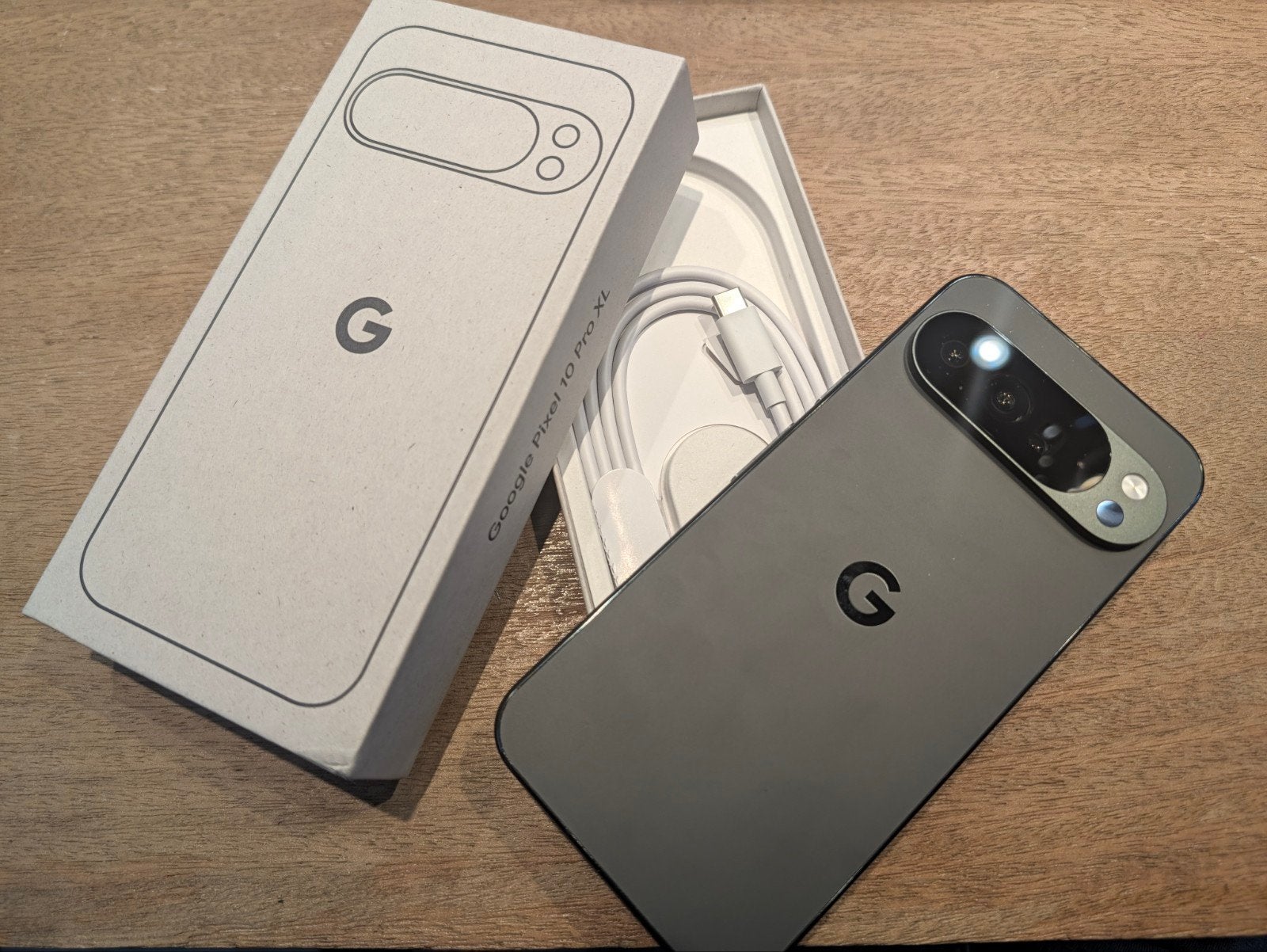 Google Pixel 10 Pro XL – 256GB – Obsidiaan – 100% batterij, Ophalen of Verzenden, 6 megapixel of meer, Zonder abonnement, Zonder simlock