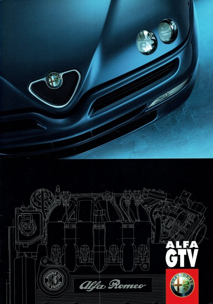 Folder Alfa Romeo GTV (2001), Verzenden, Gelezen, Alfa Romeo