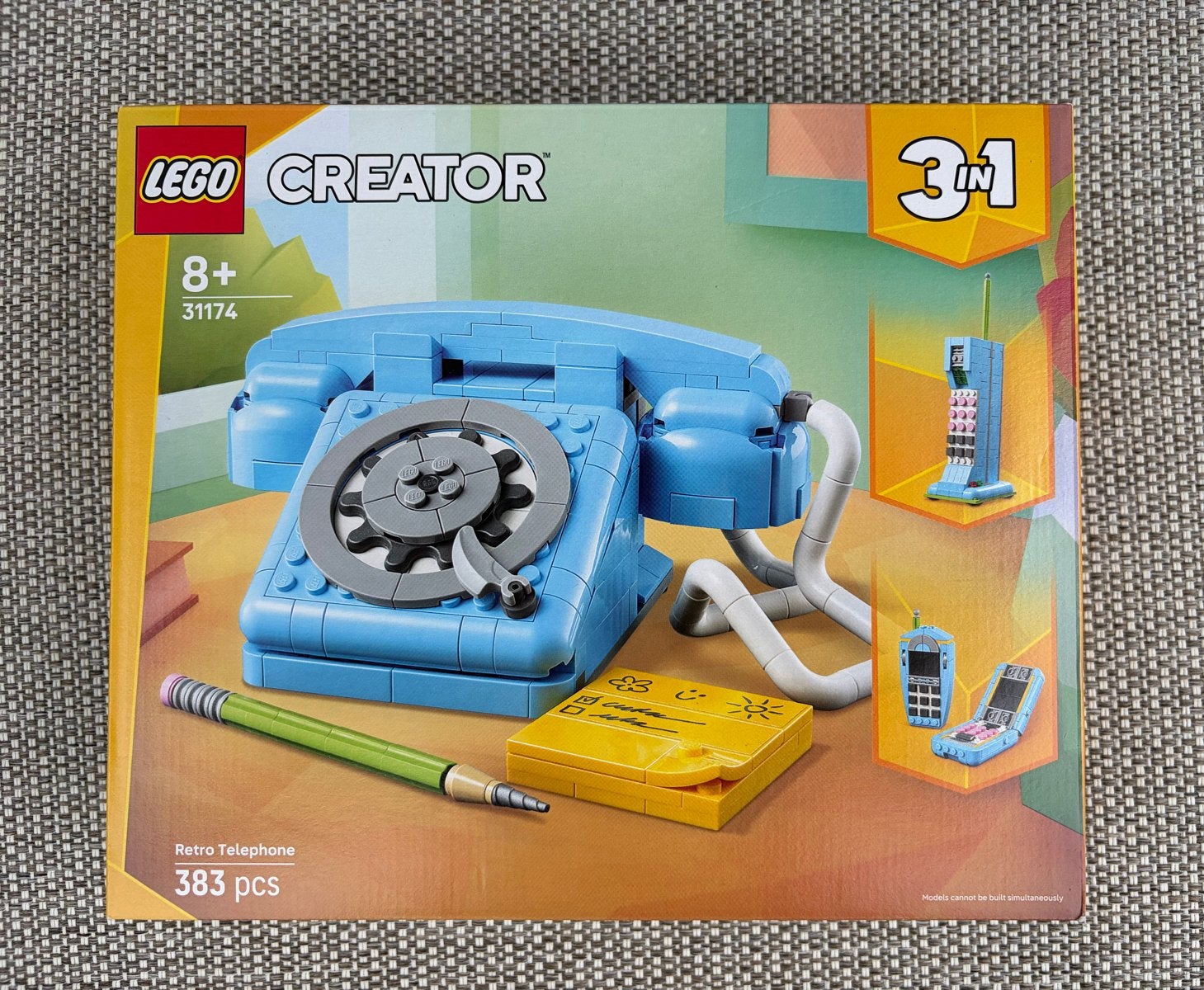 LEGO Creator 3in1 Retro Telefoon 31174 - Nieuw in doos, Kinderen en Baby's, Lego, Denemarken, Nieuw, Ophalen of Verzenden